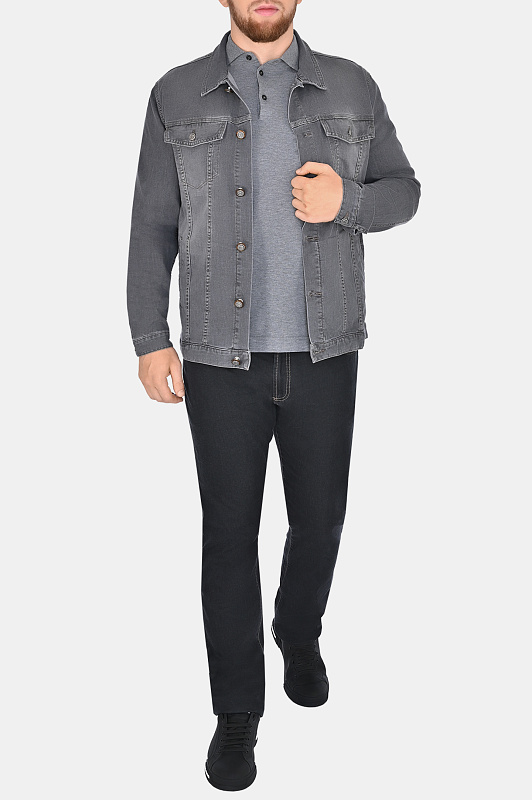 Джинсовая куртка с эластаном