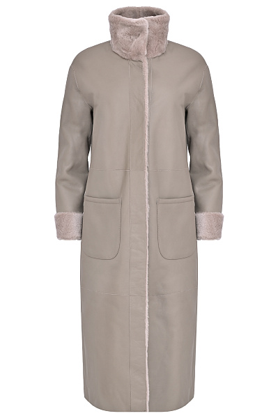 Двустороннее пальто из овчины