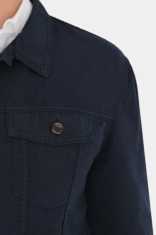 Джинсовая куртка с эластаном