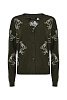 Кардиган из кашемира с принтом