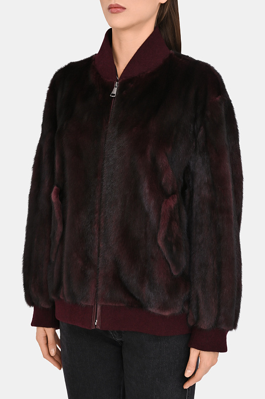 Бомбер из норки