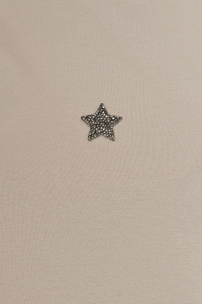 Лонгслив из хлопка и эластана