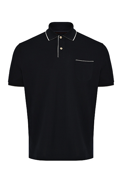 Поло из хлопка и эластана