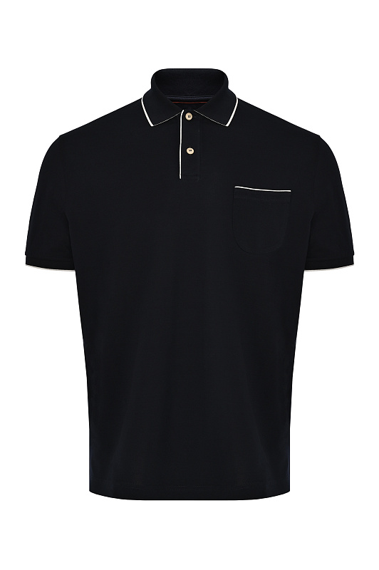 Поло из хлопка и эластана