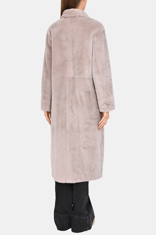 Двустороннее пальто из овчины