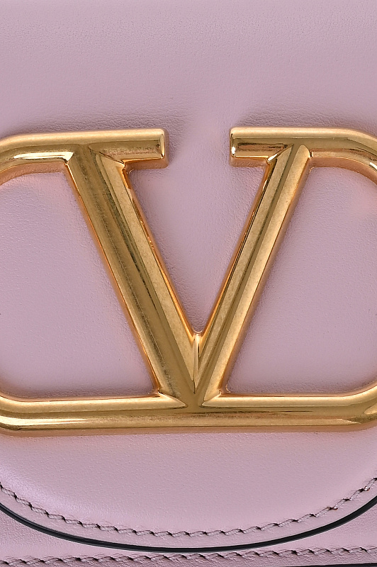 Кожаная сумка с логотипом