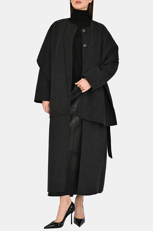 Пальто+пояс