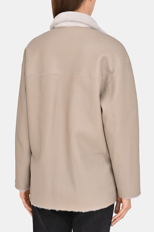 Двусторонняя куртка из овчины