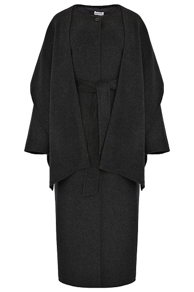 Пальто+пояс