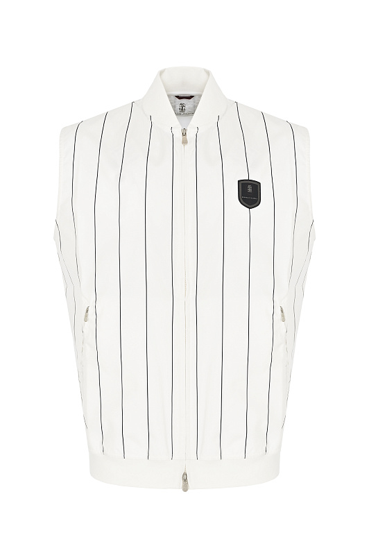 Жилет в полоску