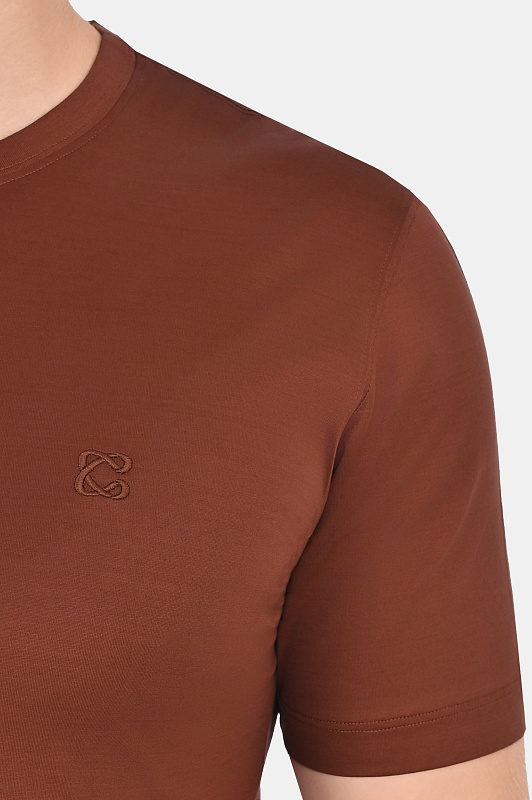 Базовая хлопковая футболка