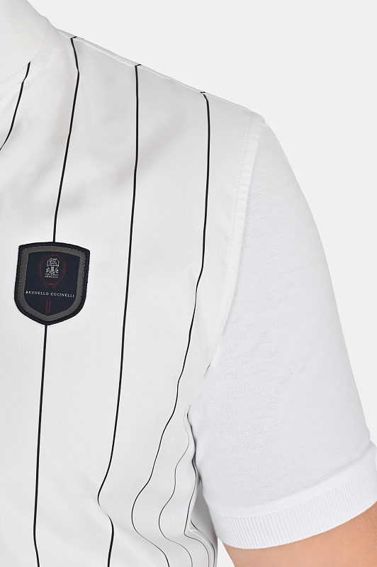 Жилет в полоску