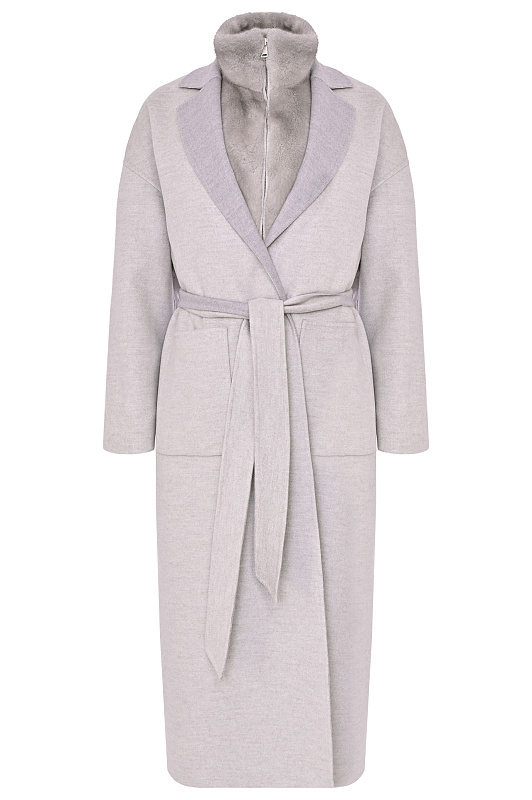 Пальто+жилет+пояс