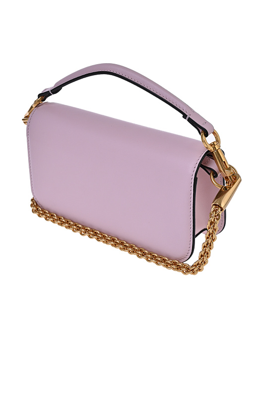 Кожаная сумка с логотипом