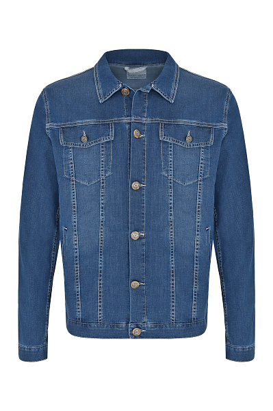 Джинсовая куртка с эластаном