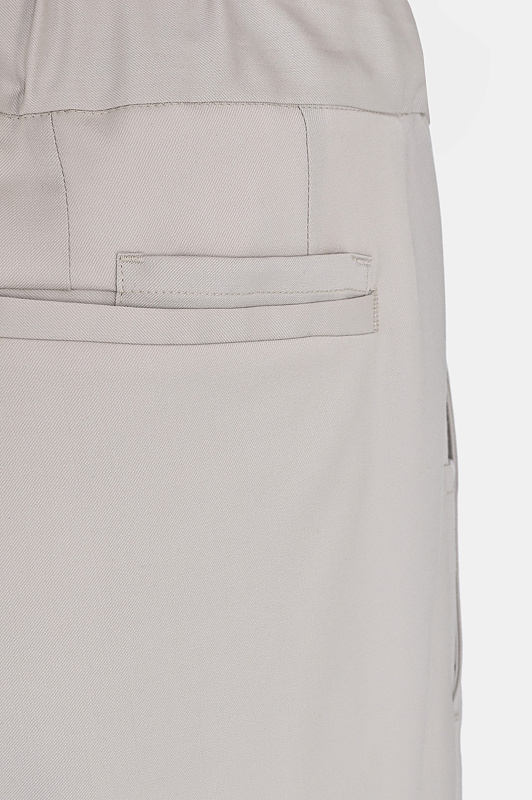 Брюки из хлопка и эластана