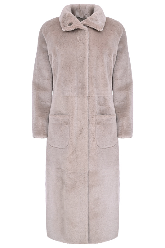 Двустороннее пальто из овчины