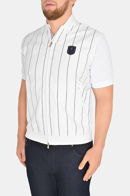 Жилет в полоску