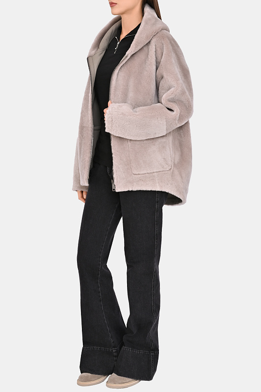 Двусторонняя куртка из овчины