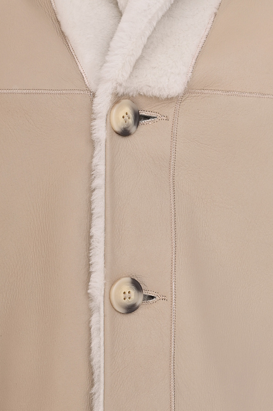 Двусторонняя куртка из овчины