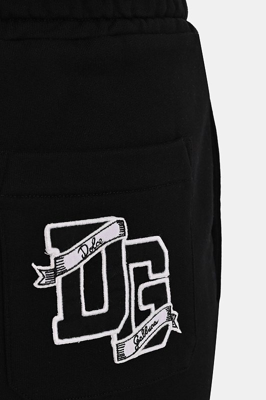 Хлопковые брюки палаццо DOLCE & GABBANA Черный Женский FTC91Z GDDL5 Хлопковые брюки палаццо DOLCE & GABBANA Черный Женский FTC91Z GDDL5