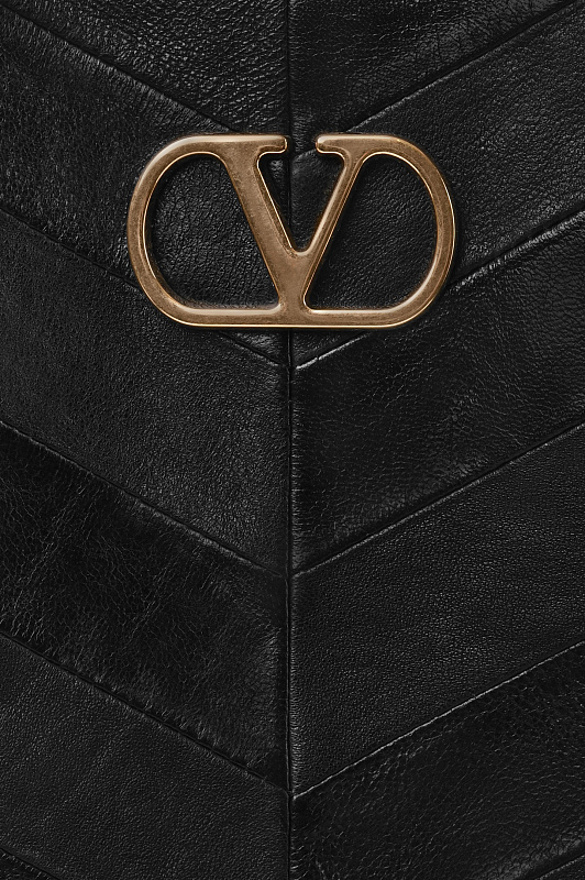 Стёганая сумка-тоут VALENTINO GARAVANI Черный Женский 8W2B0T12PSN Стёганая сумка-тоут VALENTINO GARAVANI Черный Женский 8W2B0T12PSN