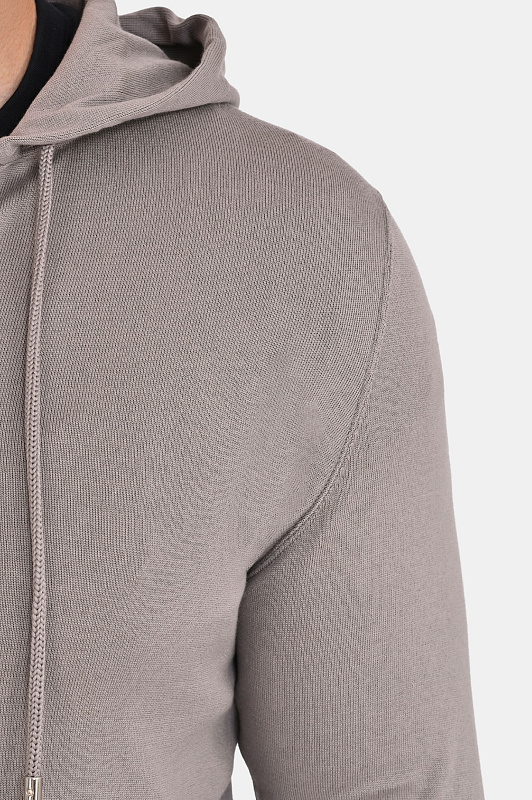 Трикотажный костюм с кулиской KITON Серый Мужской UMK0951