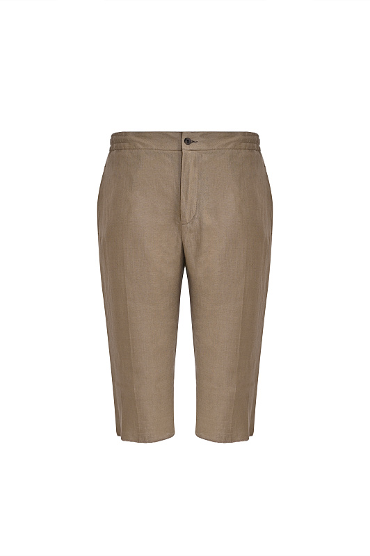 Льняные шорты KITON Зеленый Мужской UPN02H096900 Льняные шорты KITON Зеленый Мужской UPN02H096900