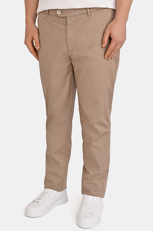 Хлопковые брюки чинос BRUNELLO CUCINELLI Бежевый Мужской M289LI1770 Хлопковые брюки чинос BRUNELLO CUCINELLI Бежевый Мужской M289LI1770