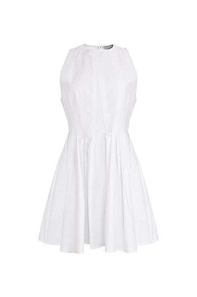 Хлопковое платье мини SPORTMAX