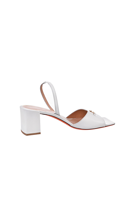 Кожаные босоножки SANTONI Белый Женский WHPG72055HA2NWLN Кожаные босоножки SANTONI Белый Женский WHPG72055HA2NWLN