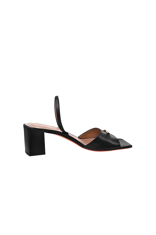 Кожаные босоножки SANTONI Черный Женский WHPG72055HA2NWLN Кожаные босоножки SANTONI Черный Женский WHPG72055HA2NWLN