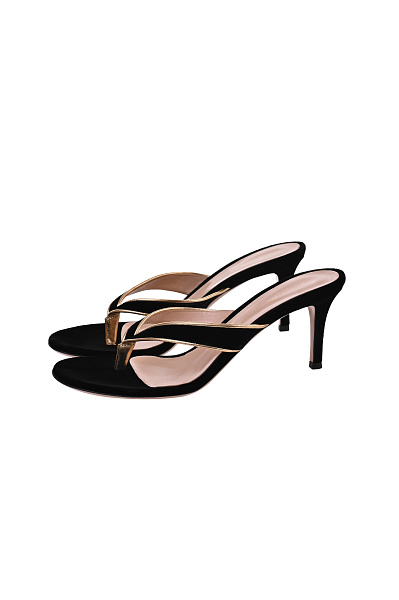 Замшевые босоножки GIANVITO ROSSI Замшевые босоножки GIANVITO ROSSI