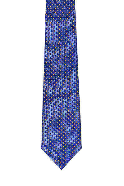 Шелковый галстук с узором CANALI Шелковый галстук с узором CANALI
