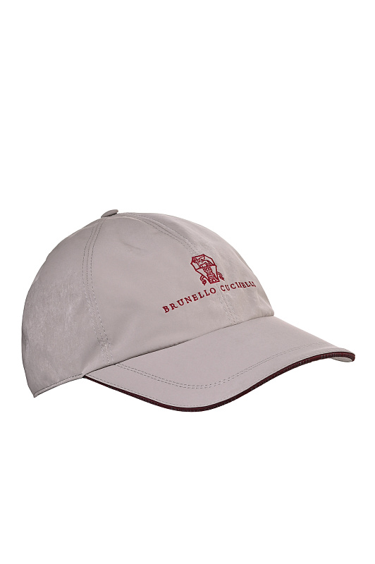 Текстильная кепка BRUNELLO CUCINELLI Светло-бежевый Мужской MM4799859 Текстильная кепка BRUNELLO CUCINELLI Светло-бежевый Мужской MM4799859