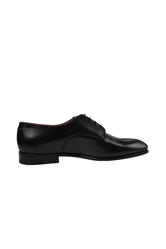 Кожаные дерби классические SANTONI Черный Мужской MCAG19026JJ6BNTG Кожаные дерби классические SANTONI Черный Мужской MCAG19026JJ6BNTG