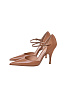 Лакированные босоножки GIANVITO ROSSI Бежевый Лакированные босоножки GIANVITO ROSSI Бежевый