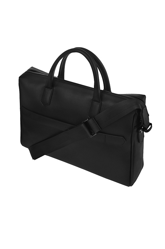 Деловая сумка с ремнём CANALI Черный Мужской P325390NA00226 Деловая сумка с ремнём CANALI Черный Мужской P325390NA00226