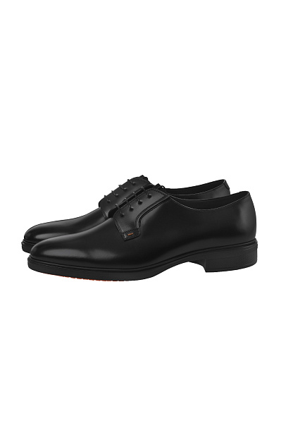 Гладкие дерби на шнуровке SANTONI Гладкие дерби на шнуровке SANTONI