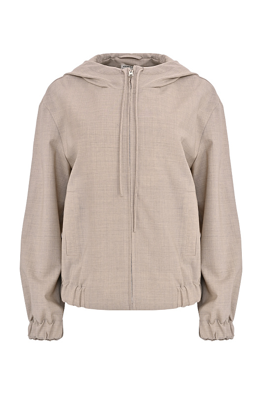 Шерстяная куртка P.A.R.O.S.H. Светло-бежевый Женский LUWOOL-D420399 Шерстяная куртка P.A.R.O.S.H. Светло-бежевый Женский LUWOOL-D420399