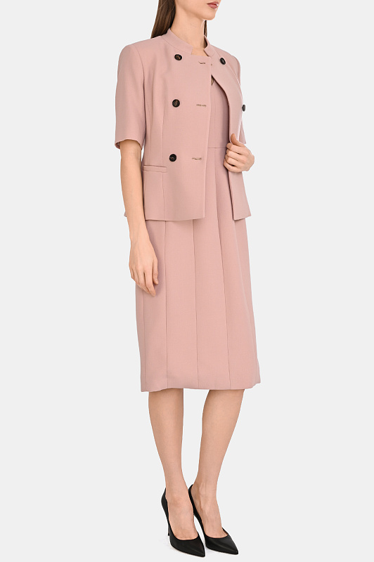 Шерстяной жакет KITON Розовый Женский D59504K05P5437000 Шерстяной жакет KITON Розовый Женский D59504K05P5437000