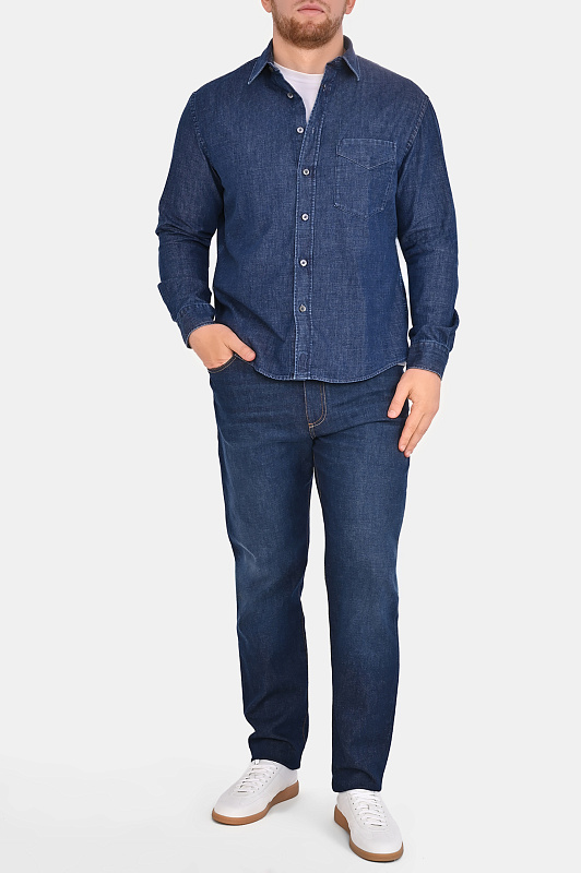 Джинсы тёмно-синие CANALI Темно-синий Мужской PD01430 91051 Джинсы тёмно-синие CANALI Темно-синий Мужской PD01430 91051