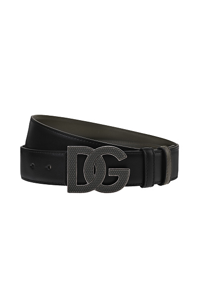 Кожаный ремень DOLCE & GABBANA Кожаный ремень DOLCE & GABBANA
