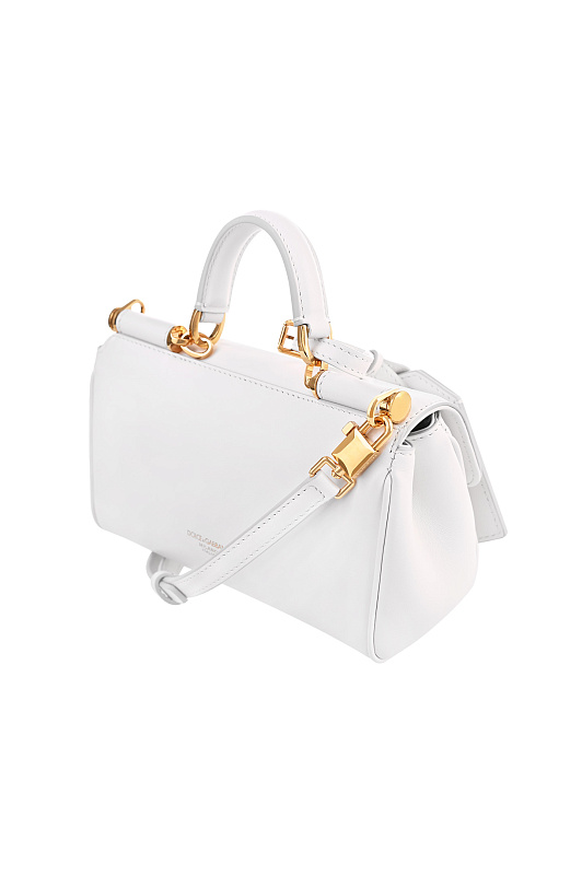 Компактная сумка с клапаном DOLCE & GABBANA Белый Женский BB7864 B7321 Компактная сумка с клапаном DOLCE & GABBANA Белый Женский BB7864 B7321