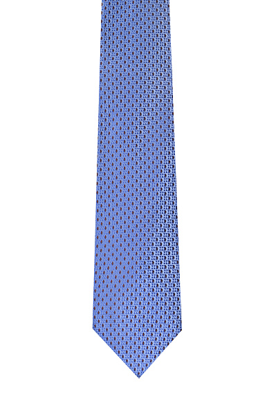 Шелковый галстук с узором CANALI Шелковый галстук с узором CANALI