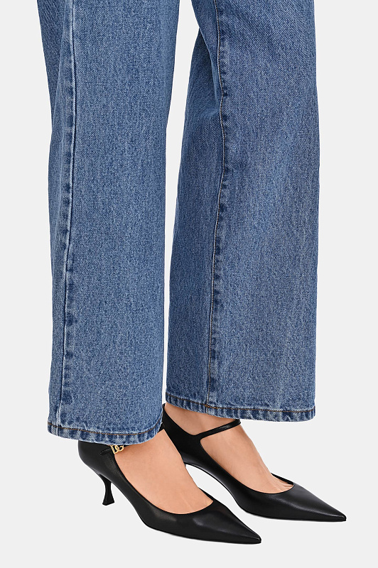 Кожаные туфли мери джейн DOLCE & GABBANA  Черный Женский CD1964 A5738