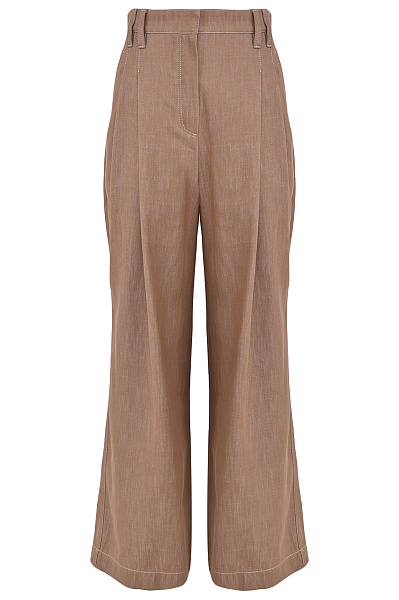 Широкие брюки BRUNELLO CUCINELLI Широкие брюки BRUNELLO CUCINELLI