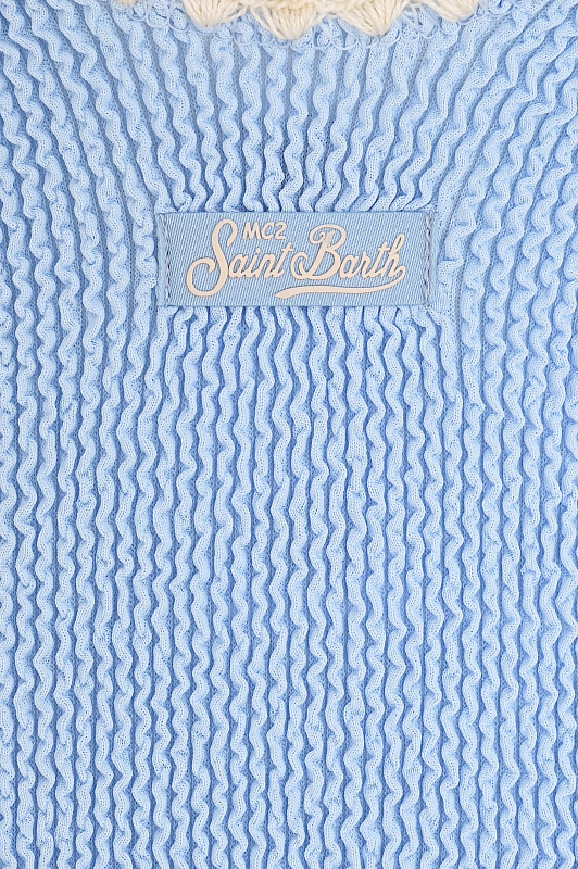 Фактурный купальник ST. BARTH Голубой Женский LOR0009 09026L