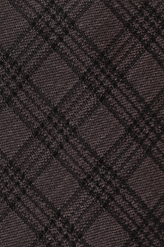 Клетчатый широкий галстук CANALI Коричневый Мужской HJ04727 18 Клетчатый широкий галстук CANALI Коричневый Мужской HJ04727 18
