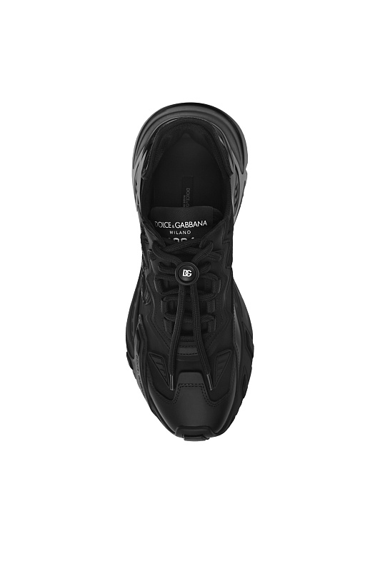 Массивные кроссовки с логотипом DOLCE & GABBANA  Черный Женский CK2355 AG363